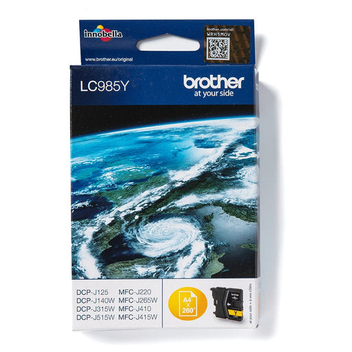 EAN 5014047562020 - Brother LC985YBP cartucho de tinta 1 pieza(s) Original Amarillo imagen 1