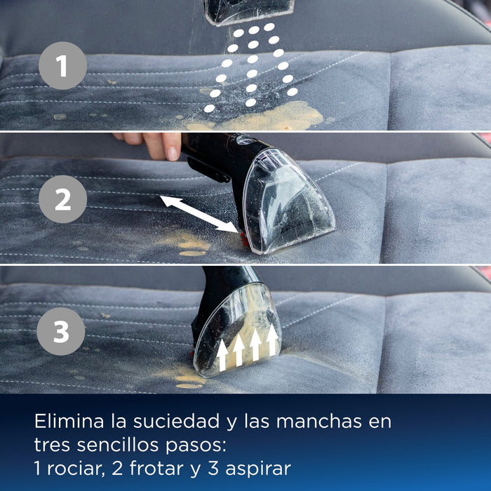 EAN 11120272369 - Bissell SpotClean Pet Pro Plus máquina de limpieza de alfombras De mano Profundo Negro, Transparente imagen 7