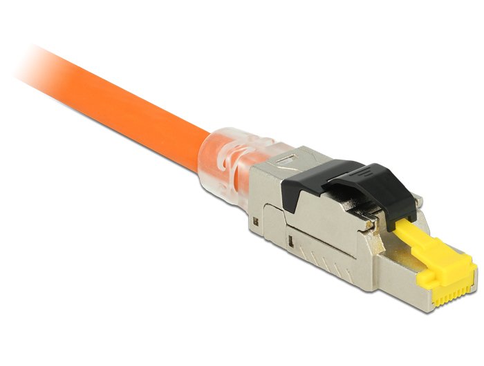 EAN 4043619864850 - DeLOCK 86485 conector RJ45 Negro, Plata, Transparente, Amarillo imagen 2
