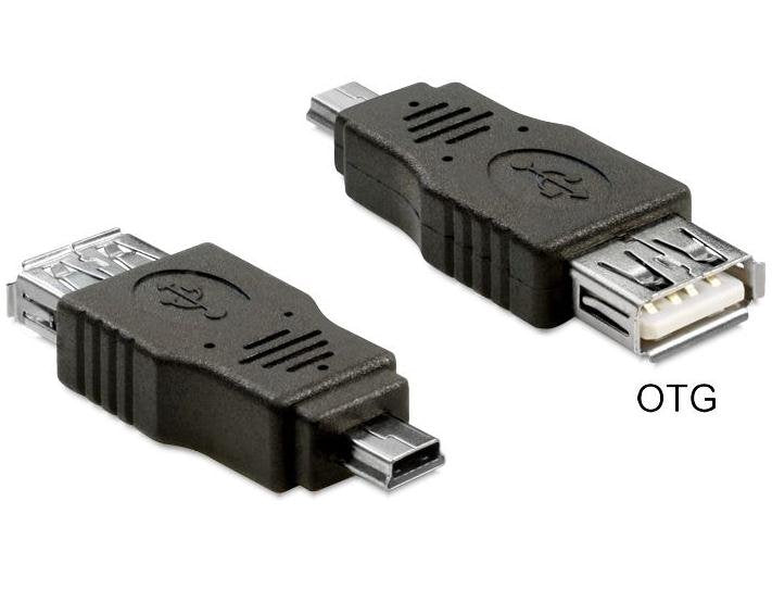 EAN 4043619653997 - DeLOCK 65399 cambiador de género para cable mini USB A USB A Negro imagen 1