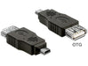EAN 4043619653997 - DeLOCK 65399 cambiador de género para cable mini USB A USB A Negro imagen 1