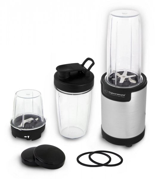 EAN 5901299954690 - Esperanza EKM030 licuadora Batidora de vaso 900 W Negro, Acero inoxidable imagen 4