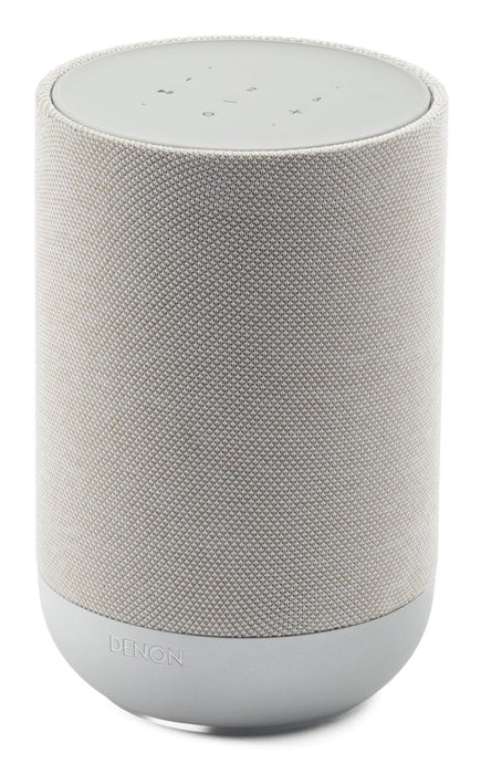 Denon Home 200 Silver Altavoz Inteligente Inalámbrico Con Tecnología Heos Y Sonido Dolby Atmos.