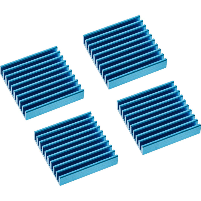 Aletas De Enfriamiento Autoadhesivas Para Disipador De Calor Inline Ram 4 Piezas.