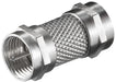 EAN 4040849113710 - Goobay 11371 cambiador de género para cable F Plata imagen 1