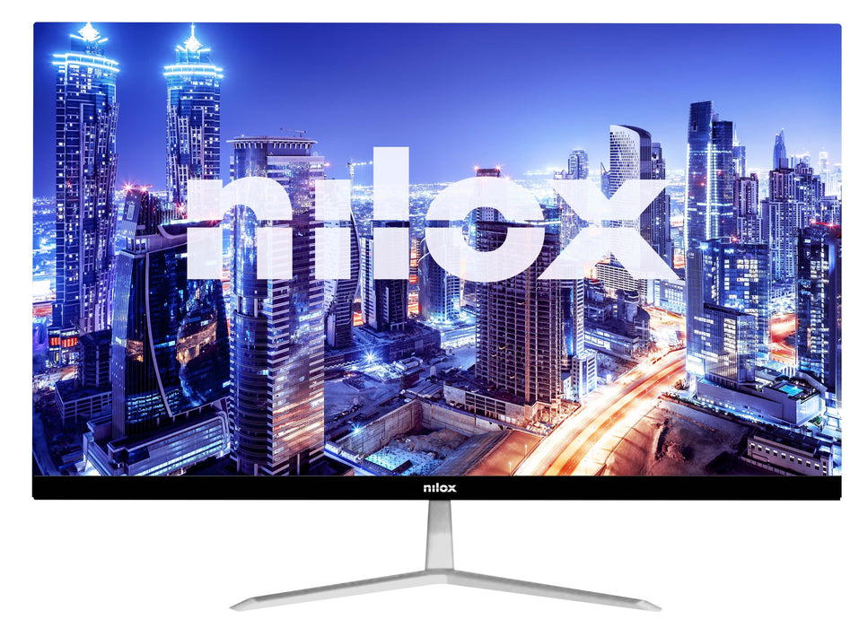 Monitor Nilox Nxm24fhd01 23,8" Led Fhd Hdmi Vga Negro Plata