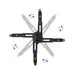 EAN 8433281003187 - TooQ PJ2012T-B montaje para projector imagen 4
