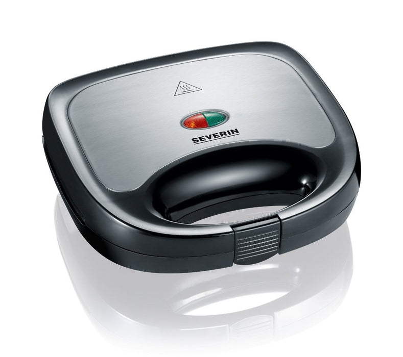 EAN 4008146015144 - Severin SA 2969 sandwichera 600 W Negro, Acero inoxidable imagen 1