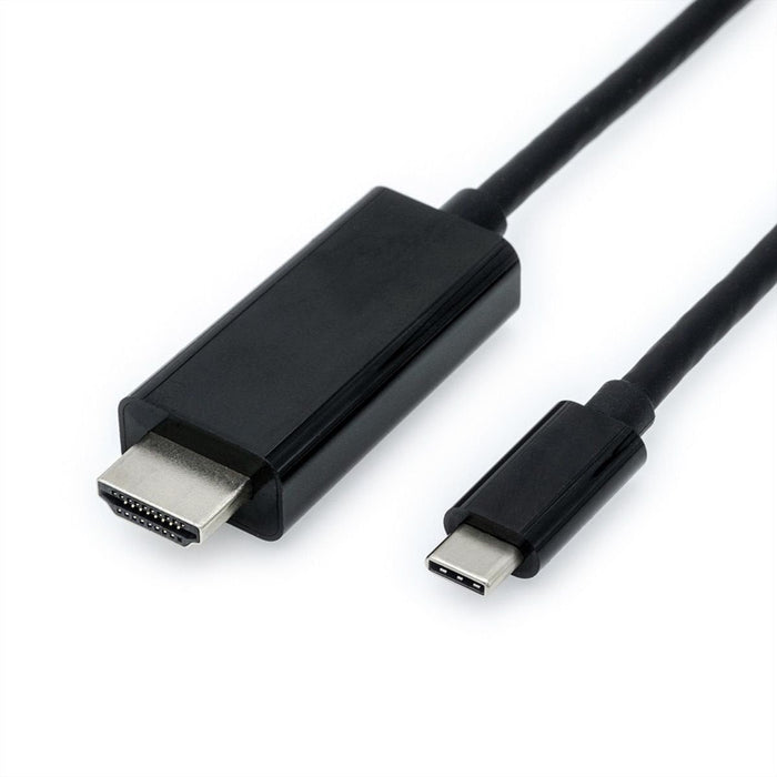 Value Usb Typ C - Hdmi Adaptercable, 4k, St St, 1 M