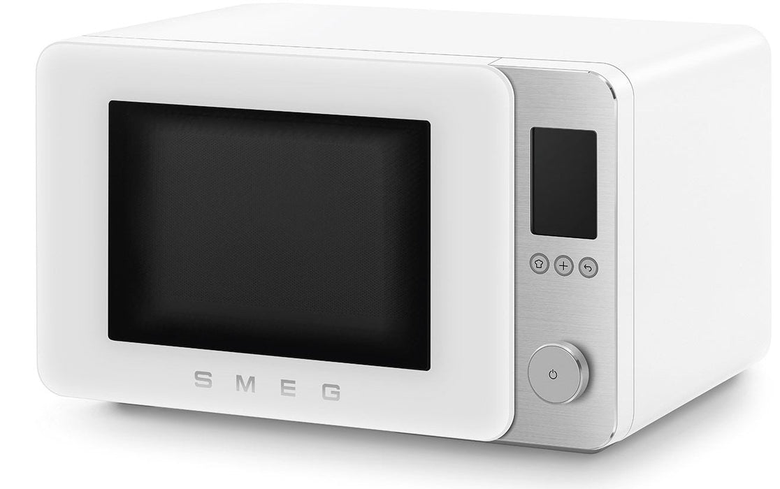 Microondas De Sobremesa Smeg Moc02whmeu Con Ventilador/Grill