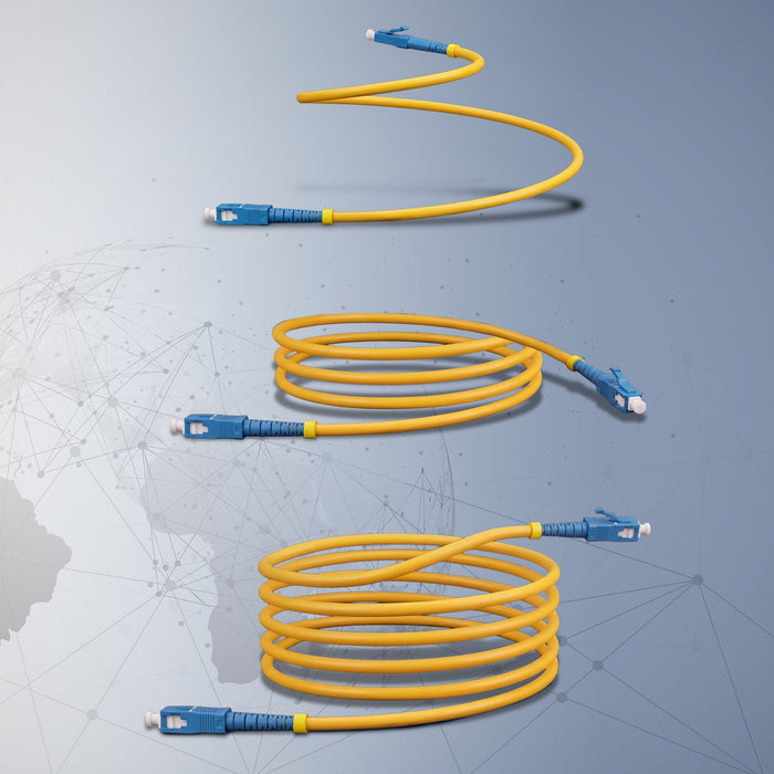 EAN 5902560369168 - Extralink EX.9168 Cable de fibra óptica e InfiniBand FTTH Amarillo imagen 6