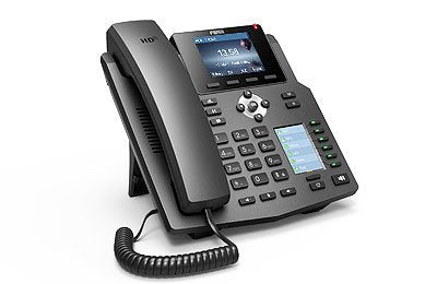 EAN 6937295600568 - Fanvil X4 teléfono IP Negro 4 líneas LCD imagen 2