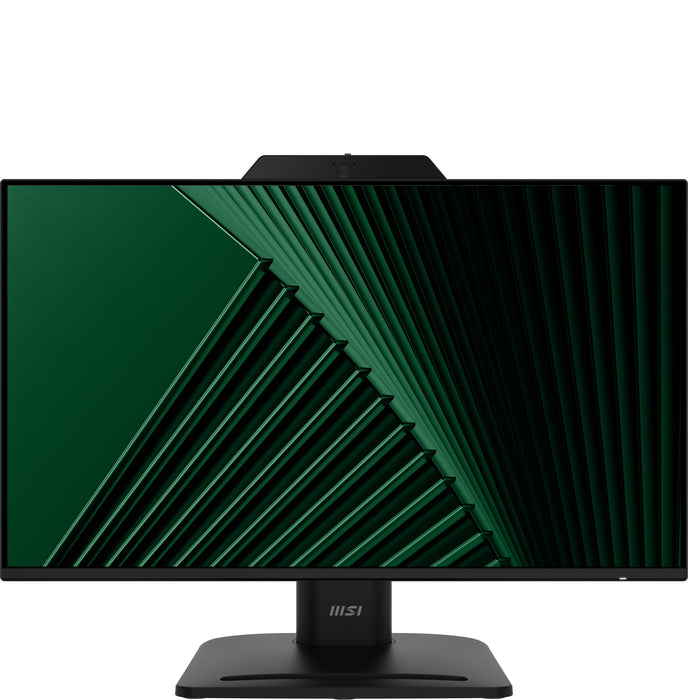 Msi Pro Mp242pmgde, Monitor Led 60 Cm (23,8 Pulgadas), Negro, Fullhd, Ips, Webcam, Micrófono, Hdmi, Dp, Vga, Hub Usb, Panel 120hz 9s6-3pd89t-002