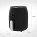 EAN 8713016076182 - Princess 182025 Sencillo 4,5 L Independiente 1500 W Freidora de aire caliente Negro imagen 47