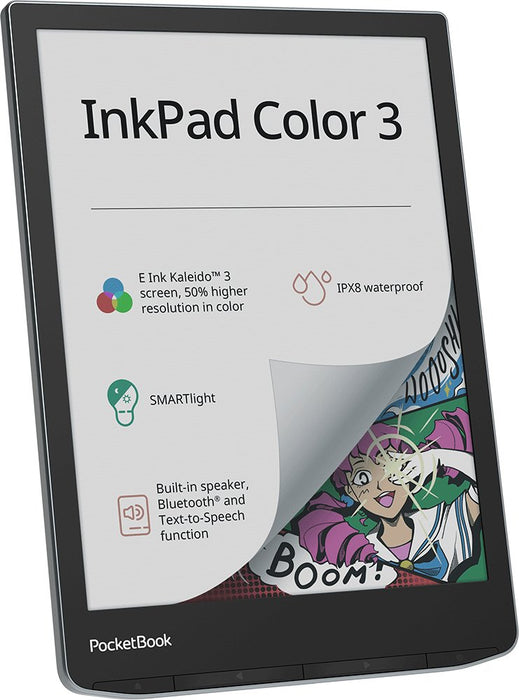 EAN 7640152097249 - PocketBook InkPad Color 3 Stormy Sea lectore de e-book Pantalla táctil 32 GB Wifi Gris imagen 2