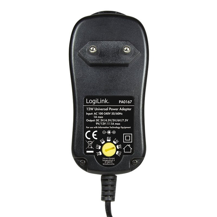 EAN 4052792047875 - LogiLink PA0167 adaptador e inversor de corriente Interior 12 W Negro imagen 8
