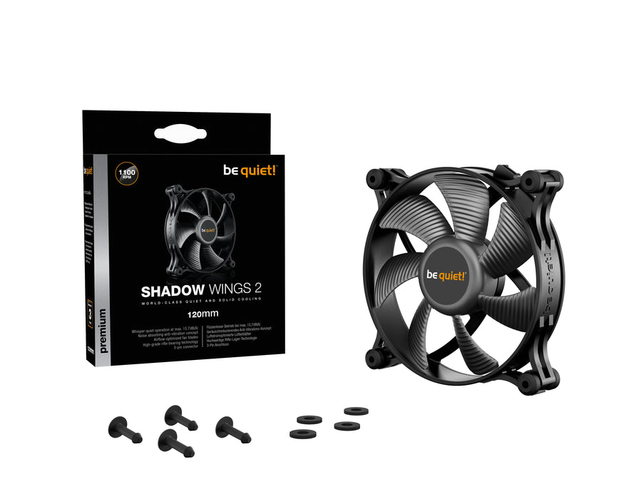 EAN 4260052186862 - be quiet! BL084 sistema de refrigeración para ordenador Carcasa del ordenador Ventilador 12 cm Negro imagen 5