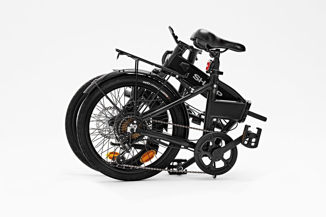 Sharp Klapp/Falt E-Bike 250w Motor / App / Schwarz
