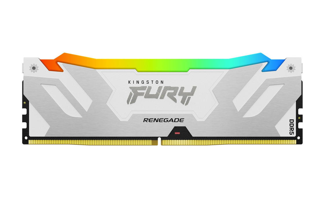 Kingston Fury Dimm 32 Gb Ddr5-6400, Blanca, Renegade Rgb Xmp, Intel Xmp Kf564c32rwa-32