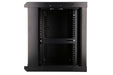 EAN 5902560367249 - Extralink 9U 600X450 WALL-MOUNTED RACKMOUNT CABINET BLACK Bastidor de pared imagen 5