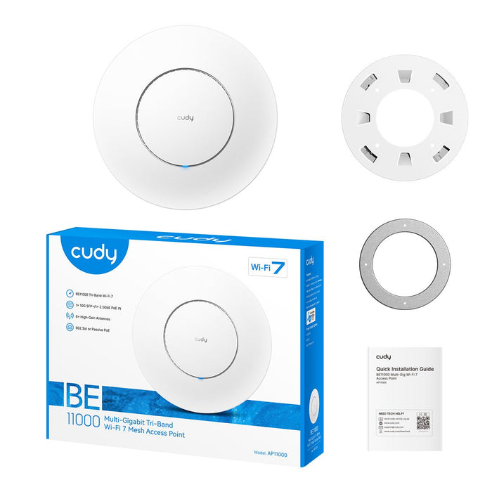 EAN 6971690793586 - Cudy AP11000 punto de acceso inalámbrico 5760 Mbit/s Blanco Energía sobre Ethernet (PoE) imagen 5