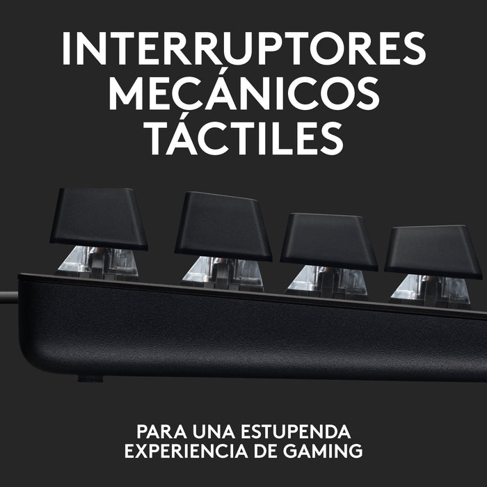 EAN 5099206098398 - Logitech G 920-010558 teclado Juego USB QWERTY Español Negro imagen 7