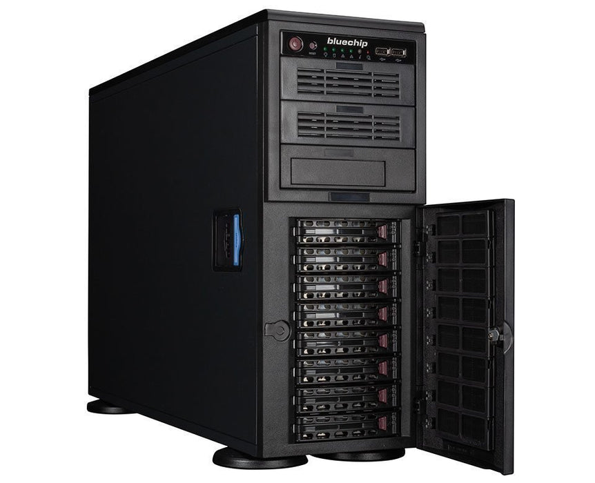 EAN 4250749708675 - bluechip SERVERline T30341s servidor 960 GB Torre AMD EPYC 4124P 3,8 GHz 32 GB DDR5-SDRAM 1280 W imagen 2