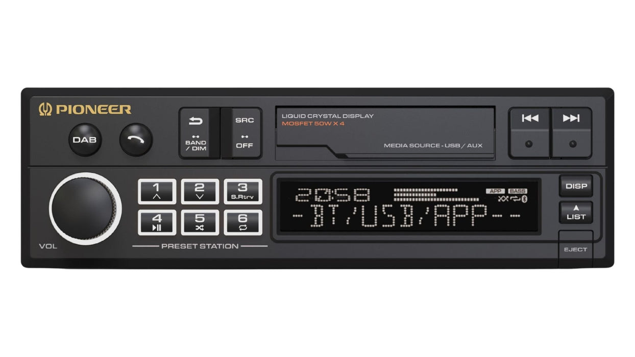 EAN 4988028529184 - Pioneer SXT-C10PS receptor multimedia para coche Negro Bluetooth imagen 5