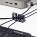 EAN 0065030901246 - StarTech.com CABLE-ORGANIZER-LOCK organizador de cables Escritorio Soporte para cables Negro imagen 7