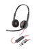 EAN 0197498433080 - HP Poly Blackwire 3225 Stereo USB-C Headset +3.5mm Plug +USB-C/A Adapter (Bulk) Alámbrico Diadema Oficina imagen 1