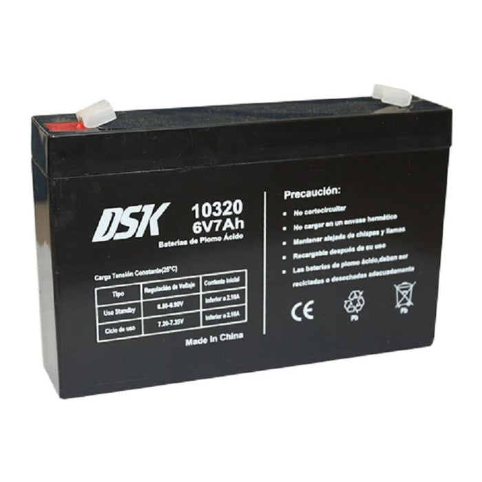 EAN 8420738103200 - DSK 10320 batería para sistema ups Sealed Lead Acid (VRLA) 6 V 7 Ah imagen 1