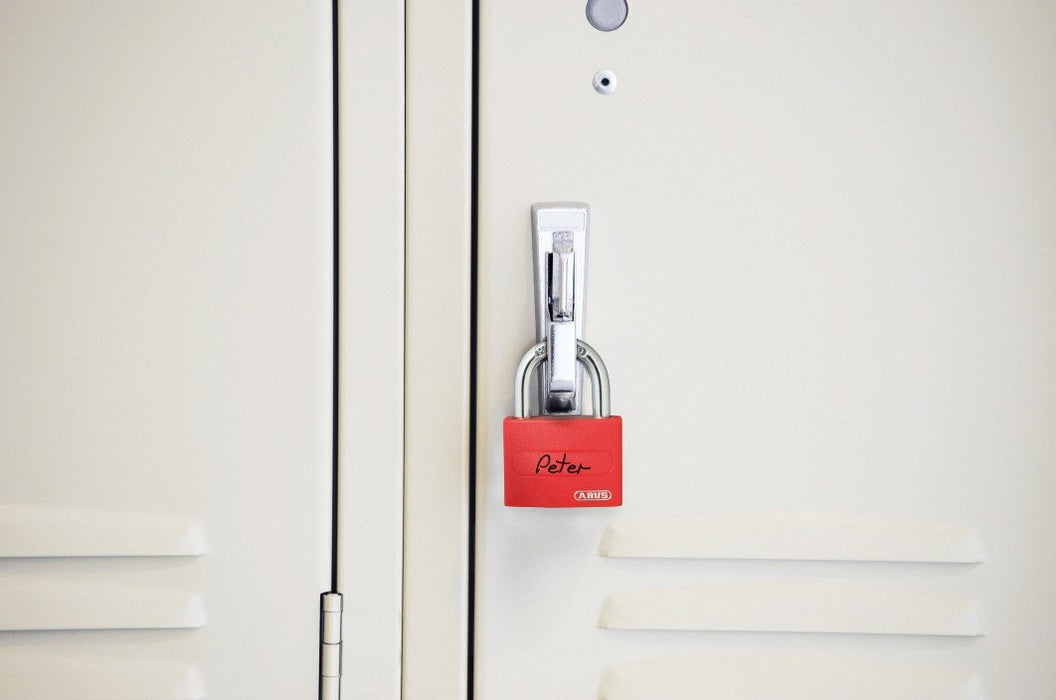 Abus T65al/40 Aluminium-Hangschloss, Rojo