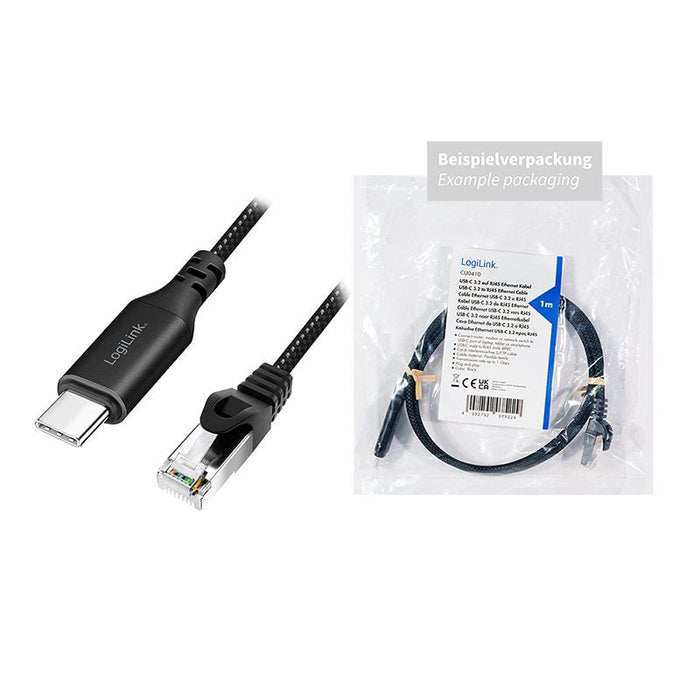 Logilink Usb 3.2 Typ C - Rj45 1.0m