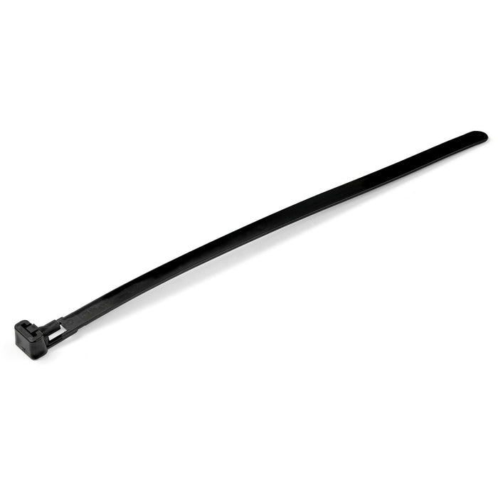EAN 65030890465 - StarTech.com CBMZTRB8BK presilla Brida reutilizable Nylon, Plástico Negro 100 pieza(s) imagen 5