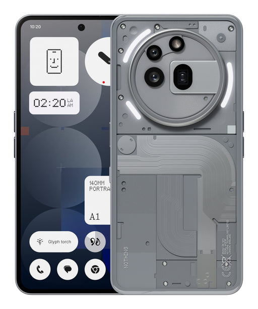 EAN 6974434224438 - Nothing Phone (3a) Pro 17,2 cm (6.77") SIM doble Android 15 5G USB Tipo C 12 GB 256 GB 5000 mAh Gris imagen 1