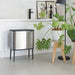 EAN 8710755316227 - Brabantia 316227 papelera 34 L Rectangular Plástico, Acero Acero inoxidable imagen 3