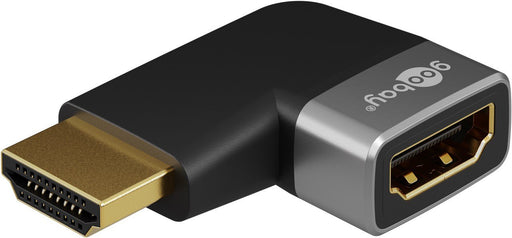 EAN 4040849720109 - Goobay 72010 adaptador de cable de vídeo HDMI tipo A (Estándar) Negro, Plata imagen 1