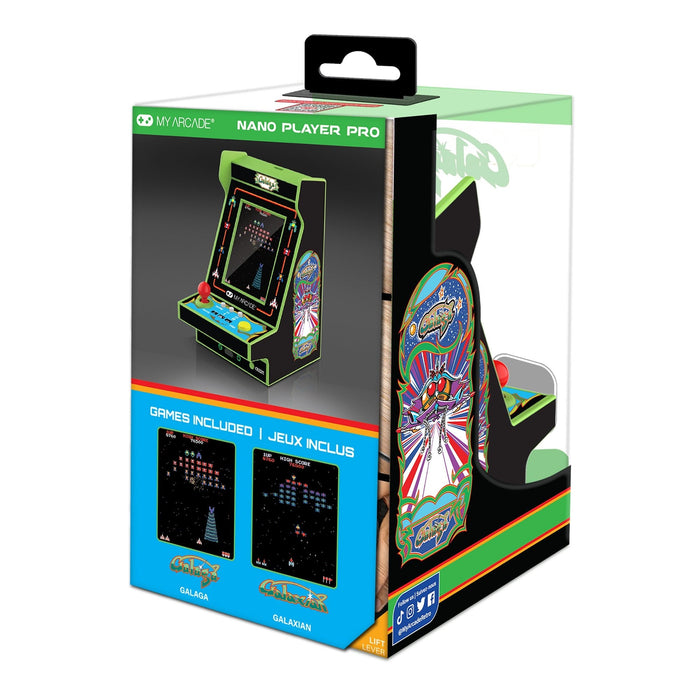 My Arcade Nano Player Galaga 4.5" Dgunl-4197