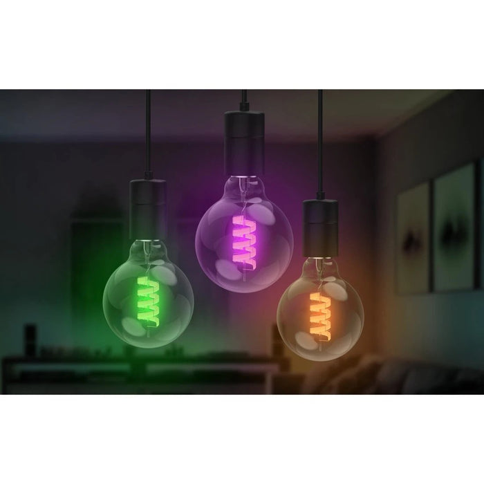 Hama Bombilla Led E27 Inteligente - Potencia 4.9w - Rgbw - Wifi - Compatible Con Asistente De Voz - Control Con App -