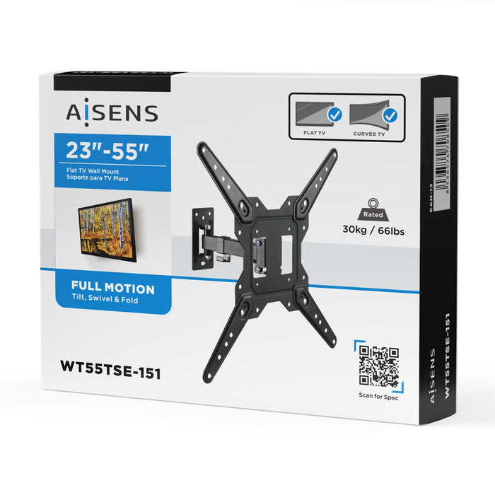 EAN 8436574708509 - AISENS WT55TSE-151 soporte para TV 139,7 cm (55") imagen 4