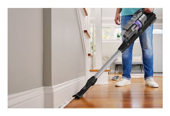 Aspiradora  Black & Decker Bsv520brp-Qw De Pie Y Escoba Eléctrica Aspiradora Escoba Batería Secar Sin Bolsa 0,65 L Negro 2 Ah