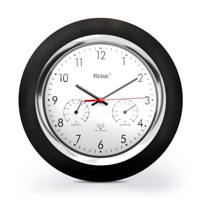 EAN 4007218194534 - Mebus 19453 reloj de mesa o pared Reloj digital Alrededor Negro, Blanco imagen 1