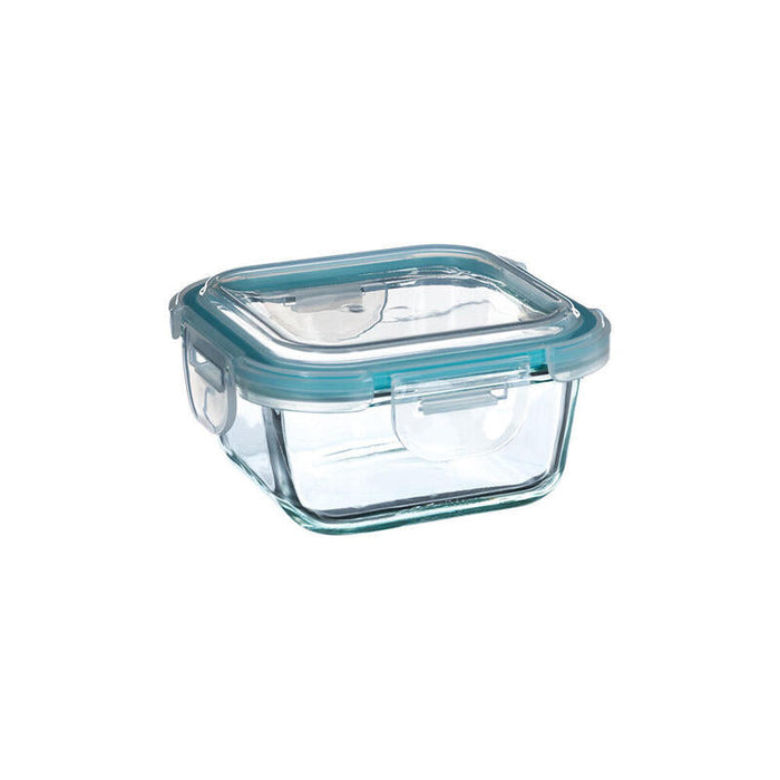 Fiambrera De Cristal 330 Ml 12 X 12 X 6,5 Cm