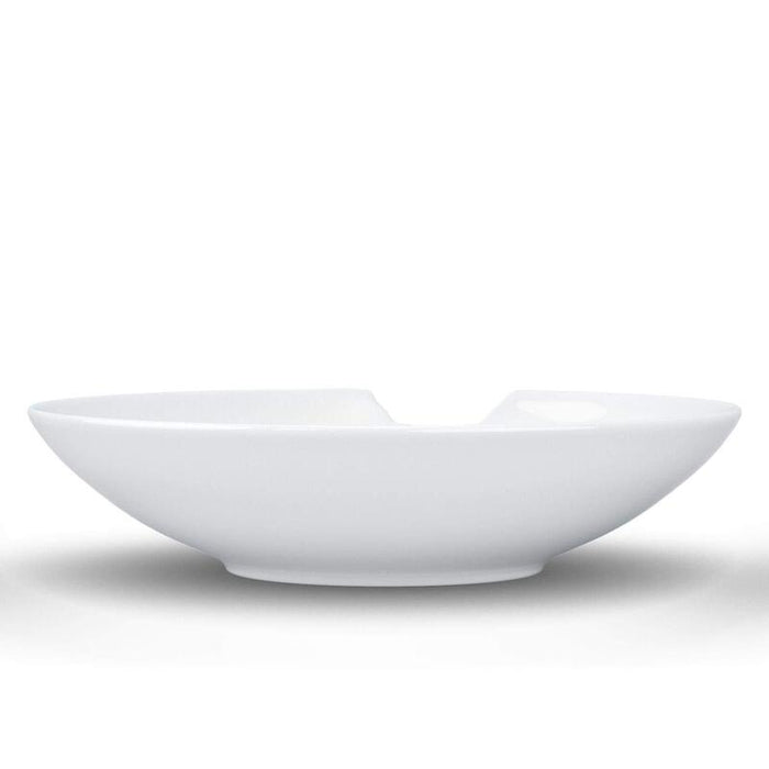 Fiftyeight 2 Kleine Profundidad Teller Con Biss Ø 18cm Blanco