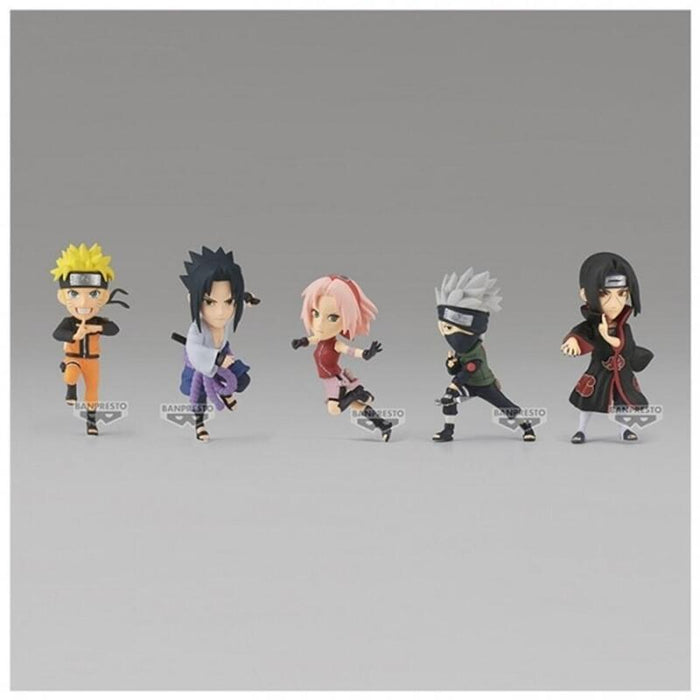 Figura Banpresto Naruto Shippuden World Collectable Figure 7cm Unidad Aleatoria