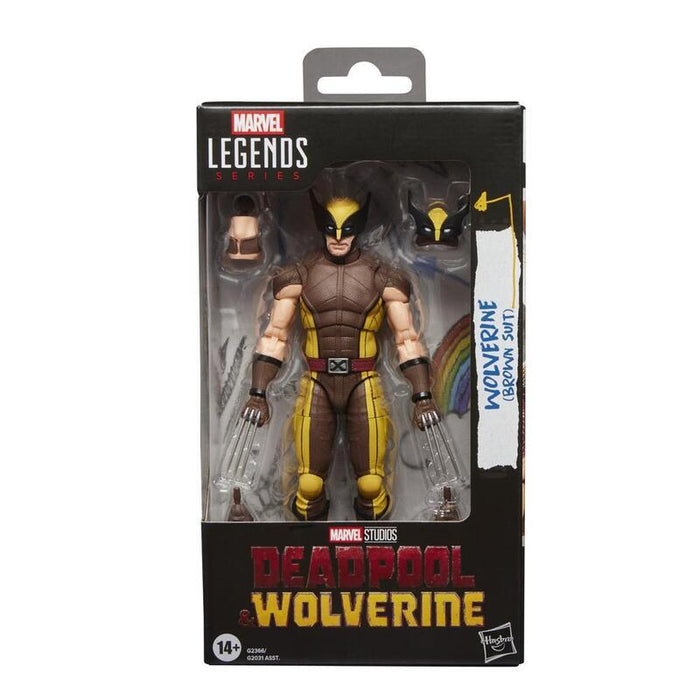 Figura Hasbro Marvel Legends Series Deadpool & Wolverine Wolverine (Brown Suit)