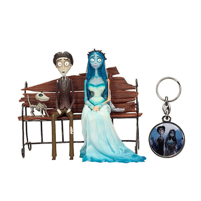 Figura + Llavero Metalico La Novia Cadaver