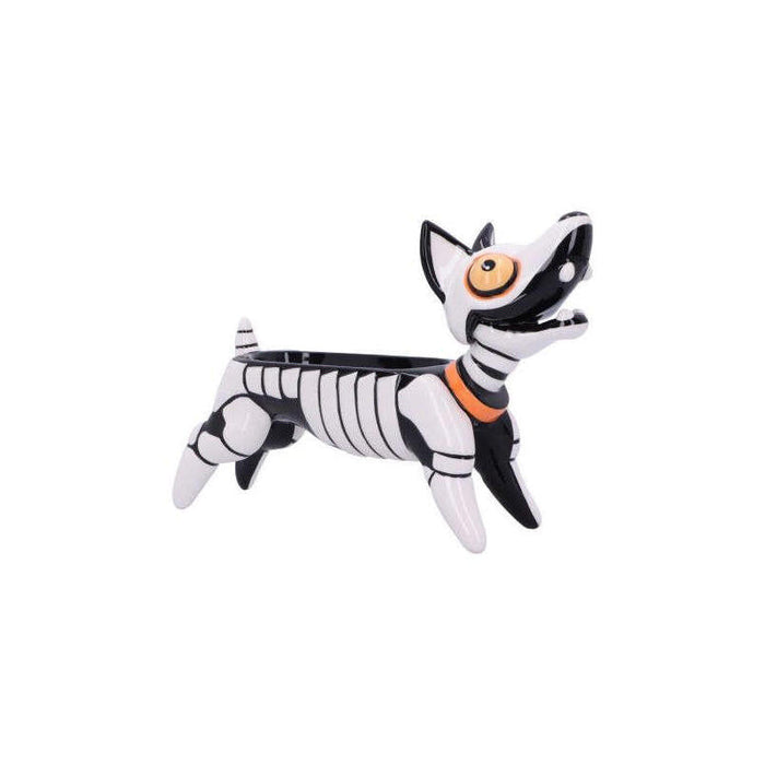 Figura Nemesis Now Diego Dog Con Bandeja Portaobjetos 22cm