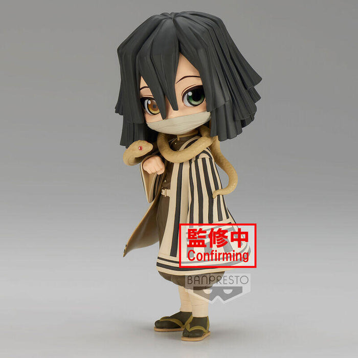 Figura Obanai Iguro Ver.B Demon Slayer Kimetsu No Yaiba Q Posket 14cm