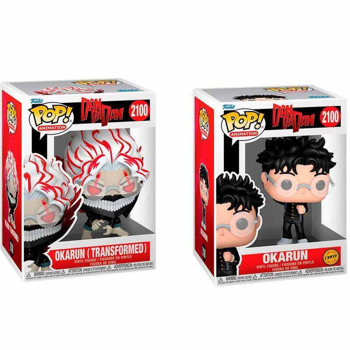 Figura  Pack De 6 Unidades Pop Dandadan Okarun 5 + 1 Chase